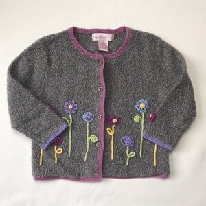 Ring Around The Rosie Cardigan (size 3T)